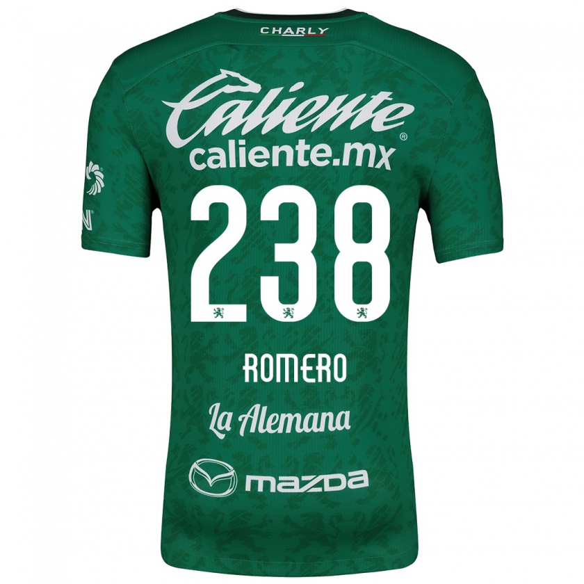 Kandiny Kinderen Paulo Romero #238 Groen Wit Thuisshirt Thuistenue 2024/25 T-Shirt België