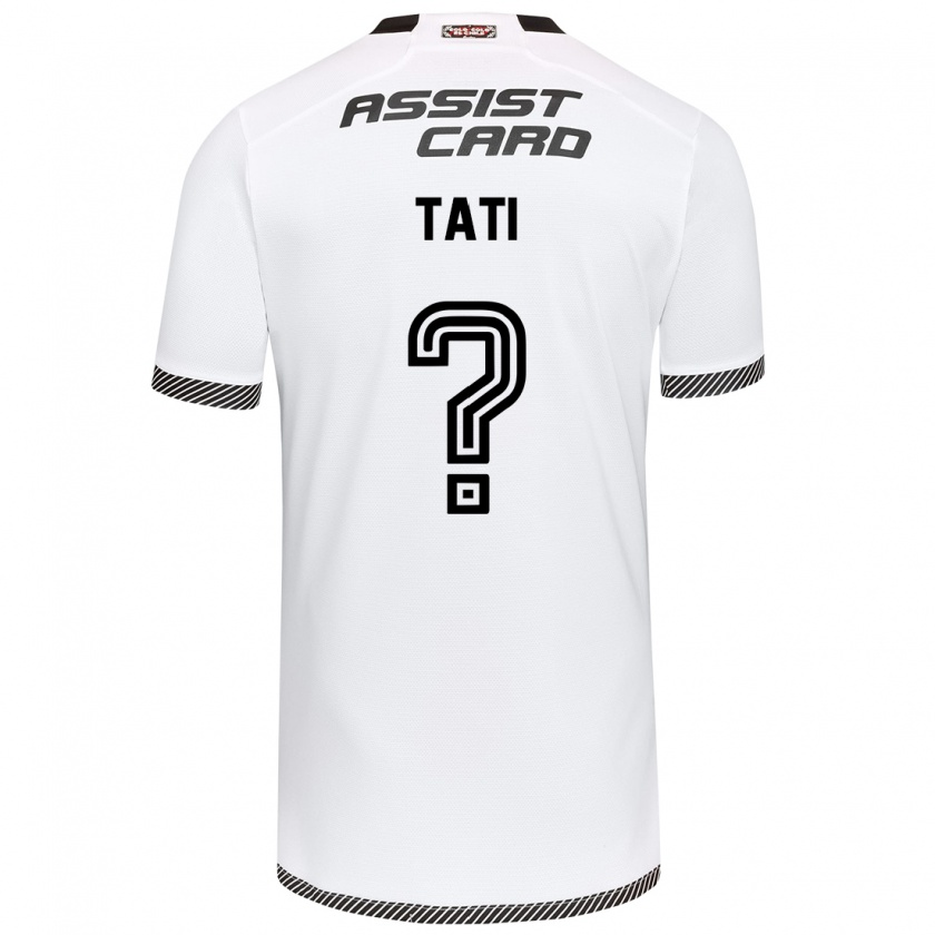 Kandiny Bambino Maglia David Tati #0 Bianco Nero Kit Gara Home 2024/25 Maglietta