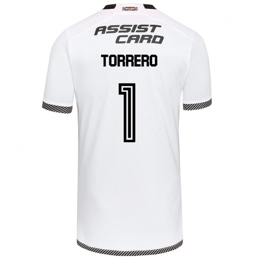 Kandiny Bambino Maglia Ryann Torrero #1 Bianco Nero Kit Gara Home 2024/25 Maglietta