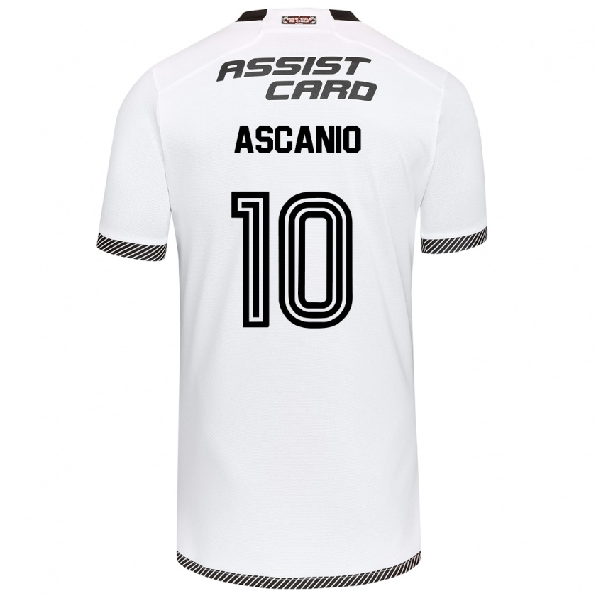 Kandiny Bambino Maglia Yusmery Ascanio #10 Bianco Nero Kit Gara Home 2024/25 Maglietta