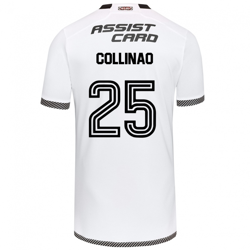 Kandiny Bambino Maglia Margarita Collinao #25 Bianco Nero Kit Gara Home 2024/25 Maglietta