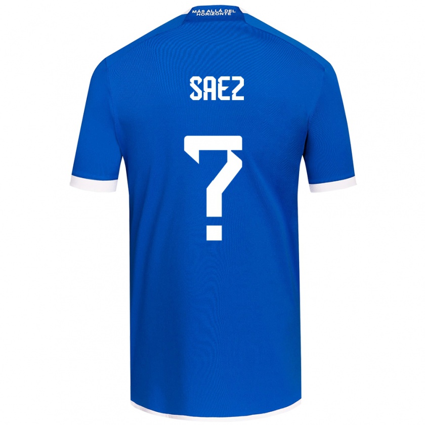 Kandiny Kinder Ignacio Sáez #0 Blau Weiss Heimtrikot Trikot 2024/25 T-Shirt Österreich