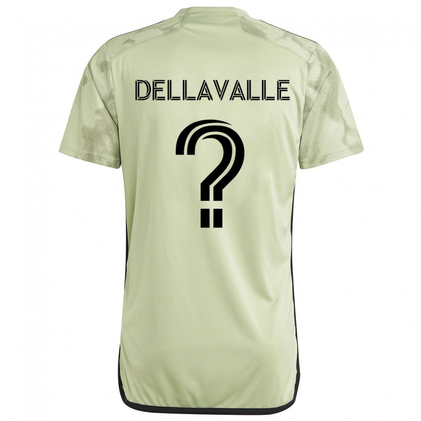 Kandiny Niño Camiseta Lorenzo Dellavalle #0 Verde Claro 2ª Equipación 2024/25 La Camisa