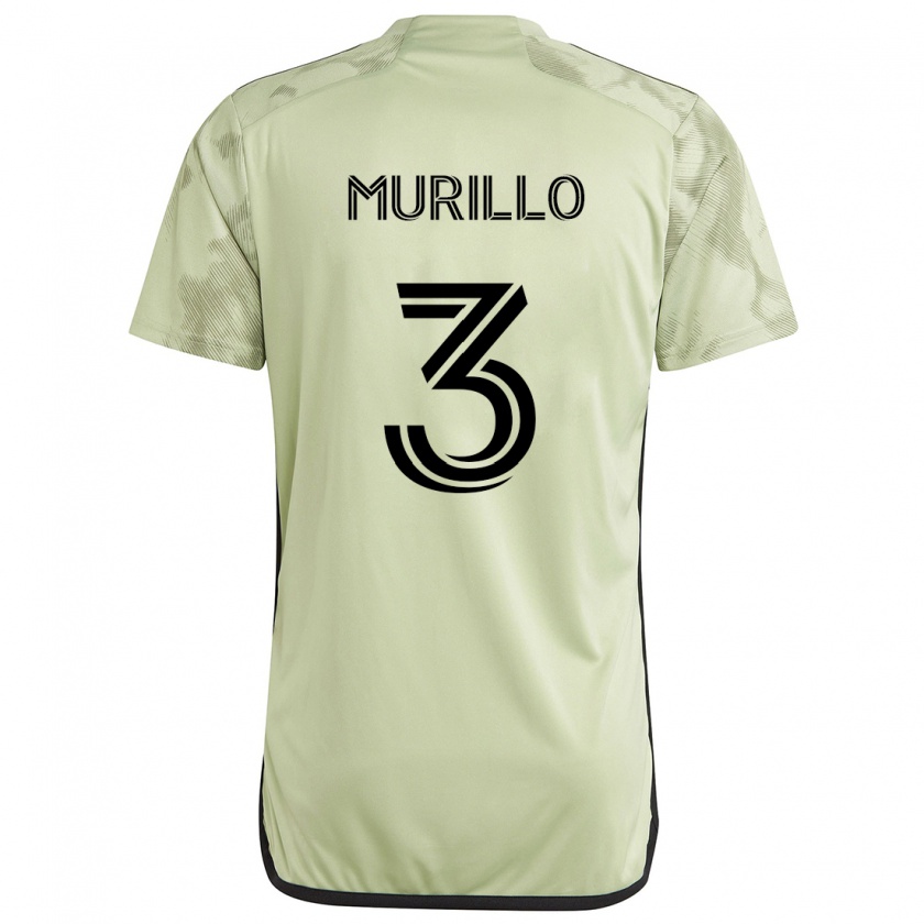 Kandiny Kinderen Jesús Murillo #3 Licht Groen Uitshirt Uittenue 2024/25 T-Shirt