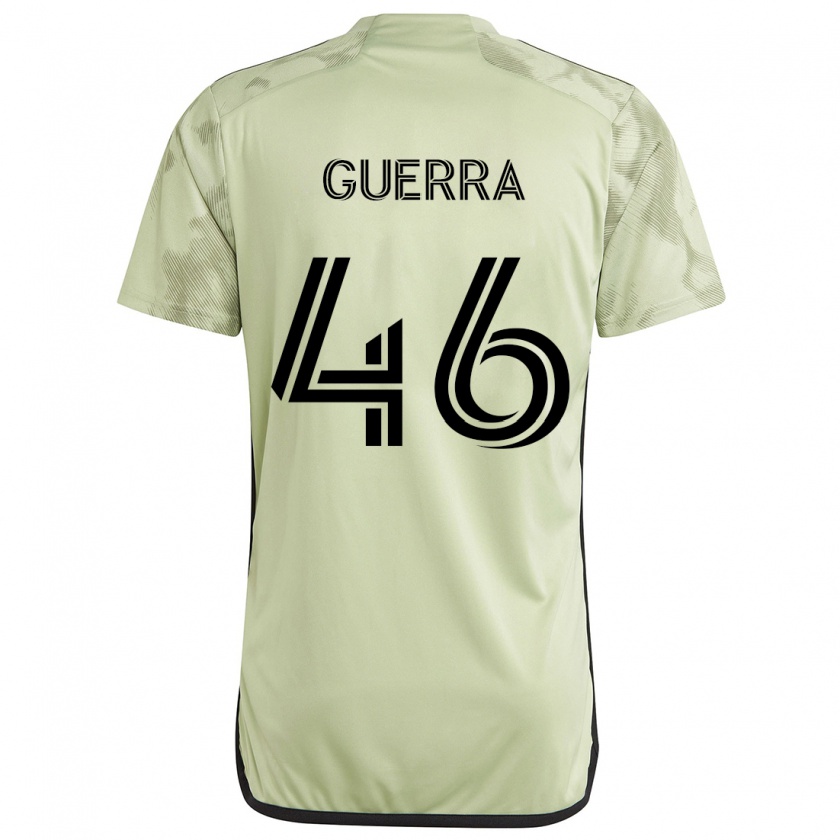 Kandiny Bambino Maglia Decarlo Guerra #46 Verde Chiaro Kit Gara Away 2024/25 Maglietta