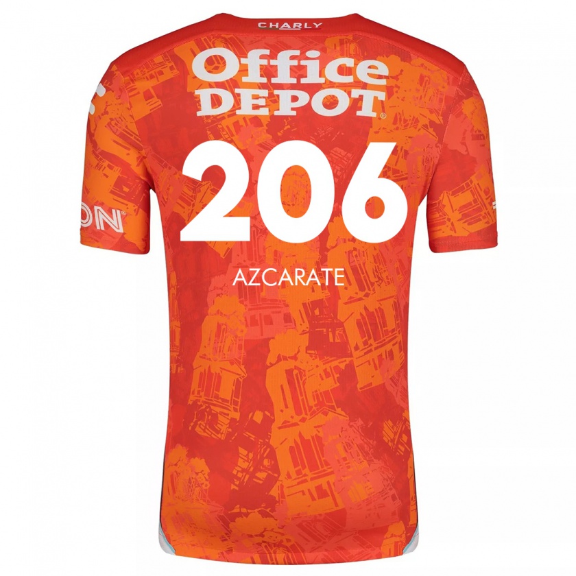 Kandiny Kinder Yerar Azcárate #206 Orange Weiß Auswärtstrikot Trikot 2024/25 T-Shirt Österreich