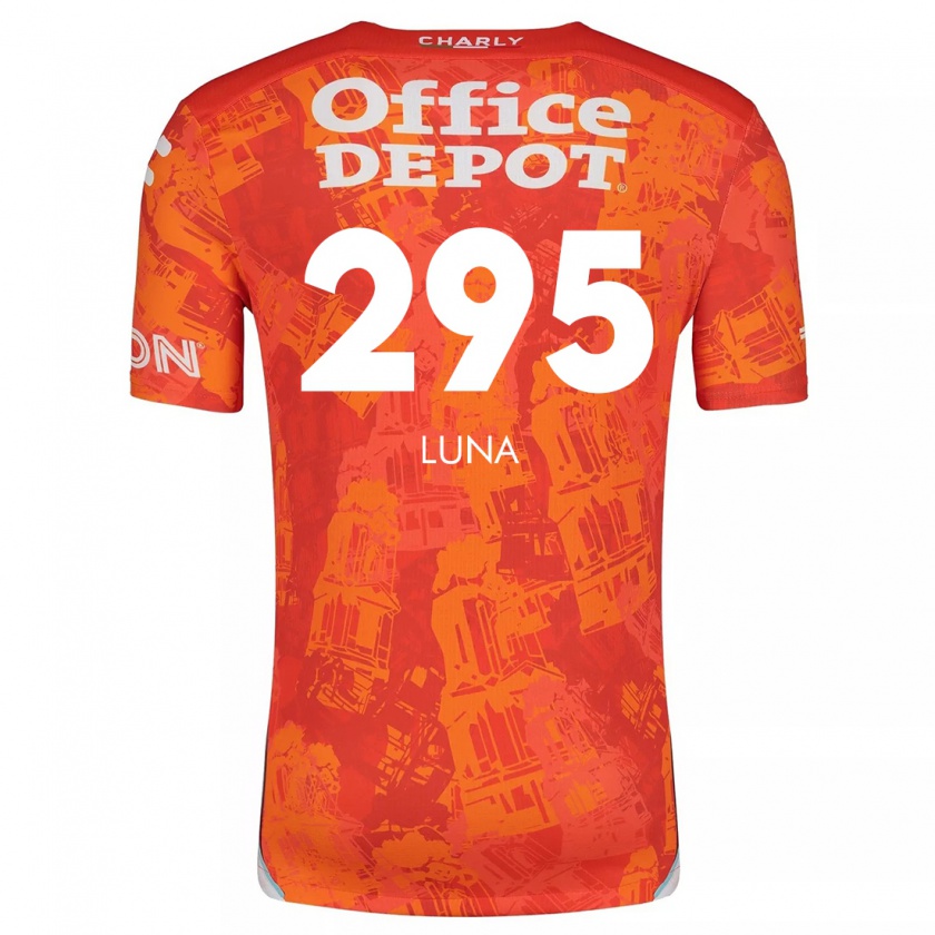 Kandiny Kinderen Irving Luna #295 Oranje Wit Uitshirt Uittenue 2024/25 T-Shirt