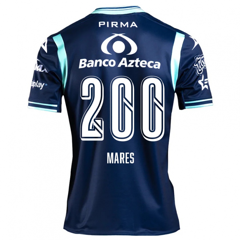 Kandiny Niño Camiseta Cristian Mares #200 Azul Marino 2ª Equipación 2024/25 La Camisa