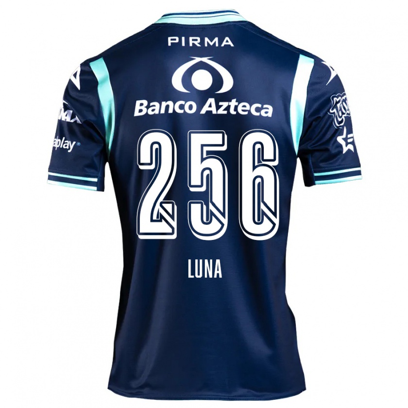 Kandiny Niño Camiseta Ángel Luna #256 Azul Marino 2ª Equipación 2024/25 La Camisa