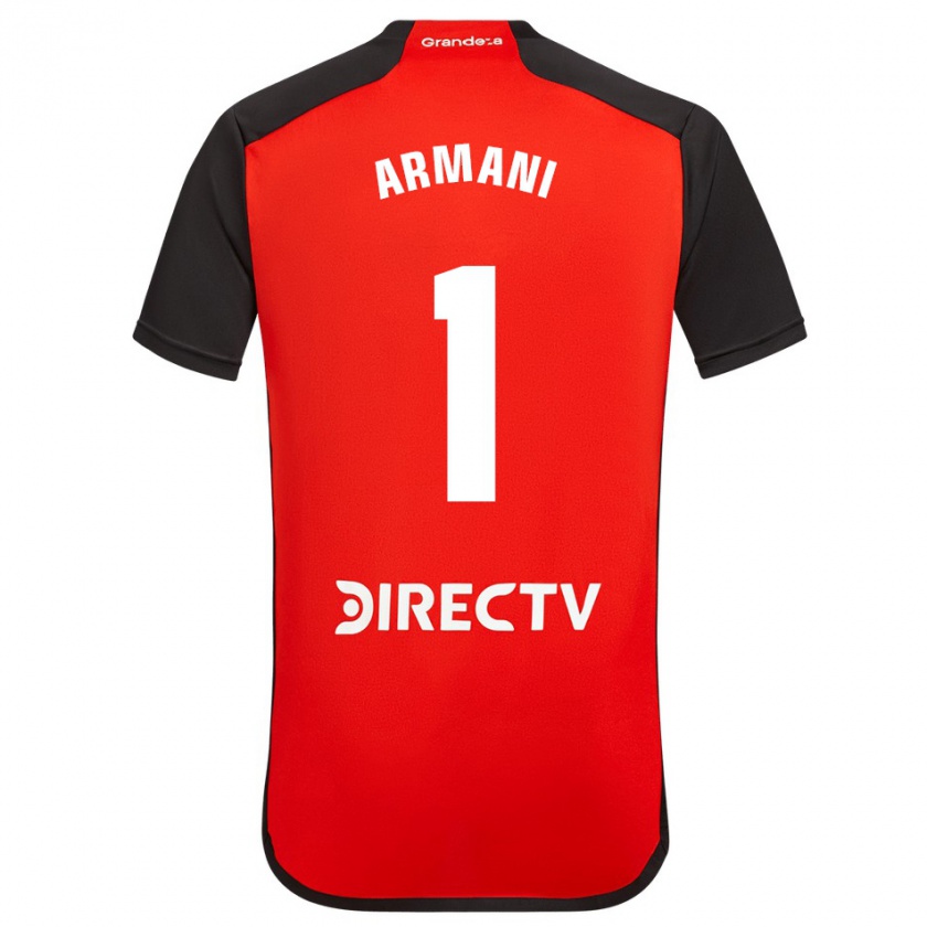 Kandiny Kinder Franco Armani #1 Rot Schwarz Weiß Auswärtstrikot Trikot 2024/25 T-Shirt Österreich