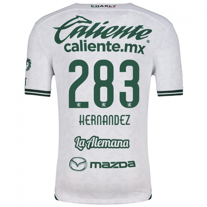 Kandiny Bambino Maglia Karin Hernández #283 Bianco Verde Kit Gara Away 2024/25 Maglietta