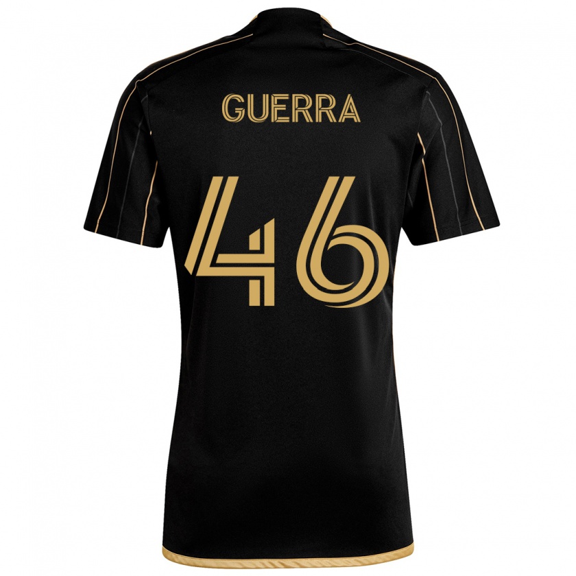 Kandiny Hombre Camiseta Decarlo Guerra #46 Oro Negro 1ª Equipación 2024/25 La Camisa