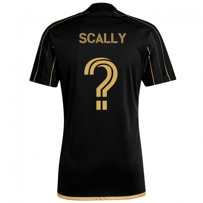 Kandiny Hombre Camiseta Ethan Scally #0 Oro Negro 1ª Equipación 2024/25 La Camisa