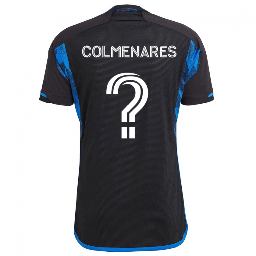 Kandiny Heren Mateo Colmenares #0 Blauw Zwart Thuisshirt Thuistenue 2024/25 T-Shirt België