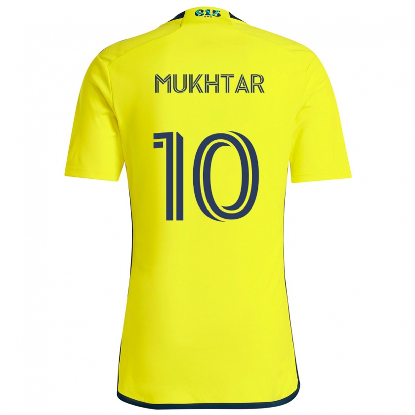 Kandiny Uomo Maglia Hany Mukhtar #10 Giallo Blu Kit Gara Home 2024/25 Maglietta