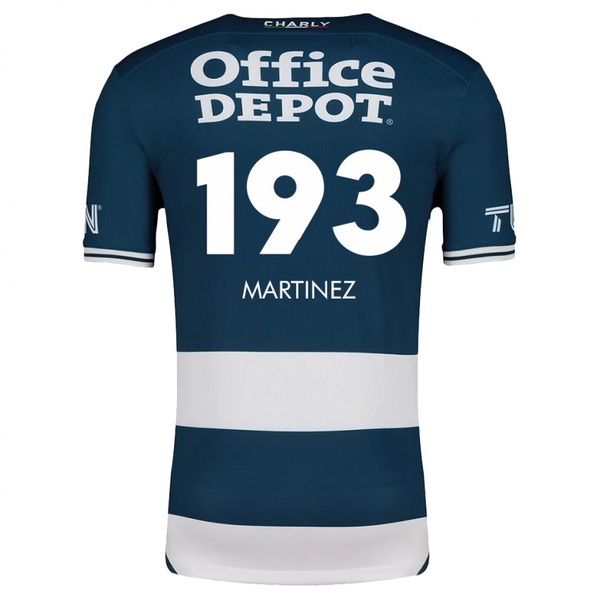 Kandiny Herren Pedro Martínez #193 Blau Weiss Heimtrikot Trikot 2024/25 T-Shirt Österreich