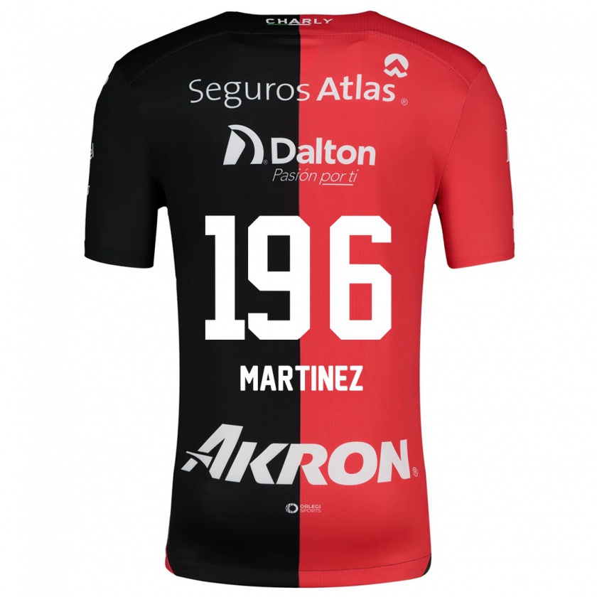 Kandiny Uomo Maglia Rafael Martínez #196 Rosso Nero Kit Gara Home 2024/25 Maglietta