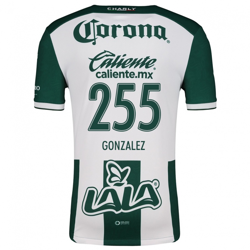 Kandiny Uomo Maglia Valente González #255 Verde Bianco Kit Gara Home 2024/25 Maglietta