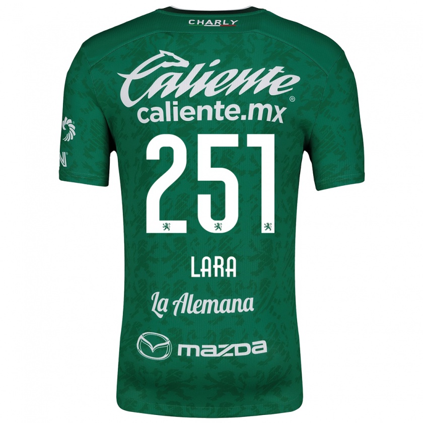 Kandiny Heren Tristán Lara #251 Groen Wit Thuisshirt Thuistenue 2024/25 T-Shirt