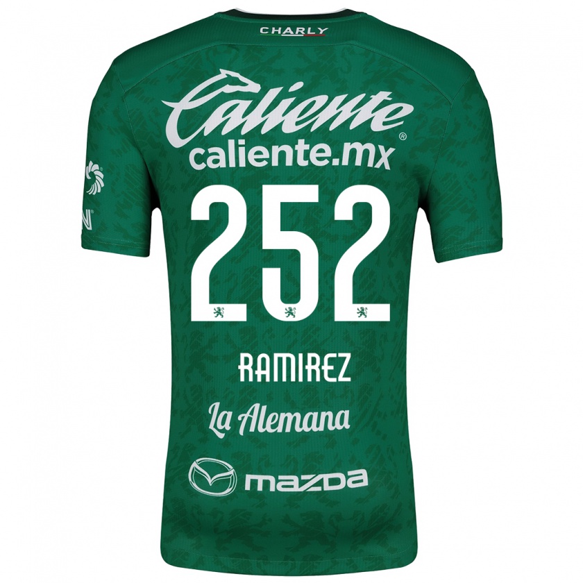 Kandiny Heren Luis Ramírez #252 Groen Wit Thuisshirt Thuistenue 2024/25 T-Shirt België