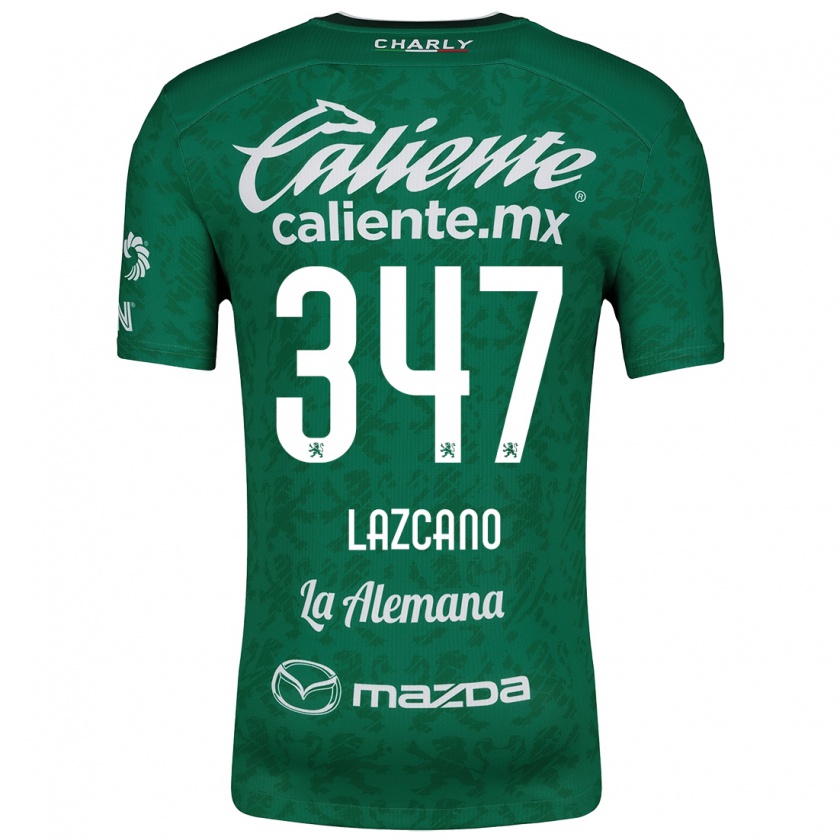 Kandiny Heren Evan Lazcano #347 Groen Wit Thuisshirt Thuistenue 2024/25 T-Shirt België