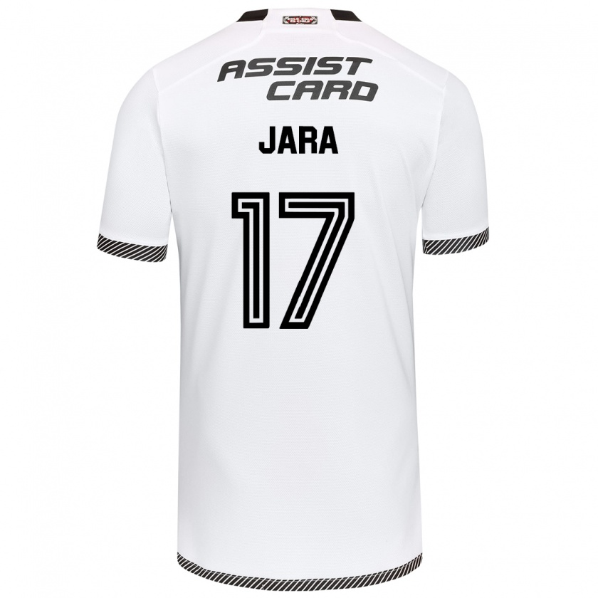 Kandiny Uomo Maglia Ignacio Jara #17 Bianco Nero Kit Gara Home 2024/25 Maglietta