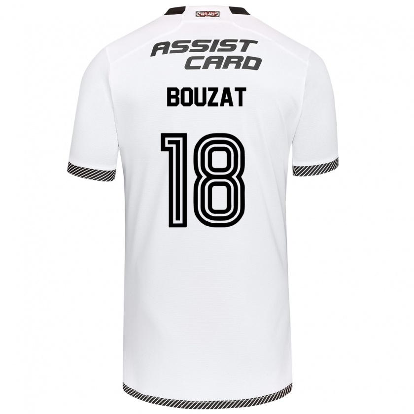 Kandiny Uomo Maglia Agustín Bouzat #18 Bianco Nero Kit Gara Home 2024/25 Maglietta