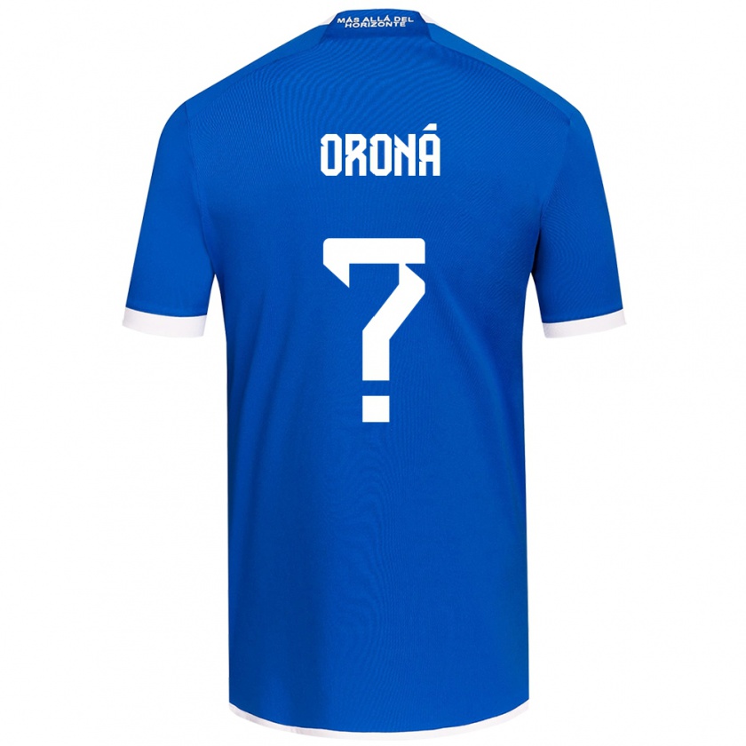 Kandiny Herren Marco Oroná #0 Blau Weiss Heimtrikot Trikot 2024/25 T-Shirt Österreich