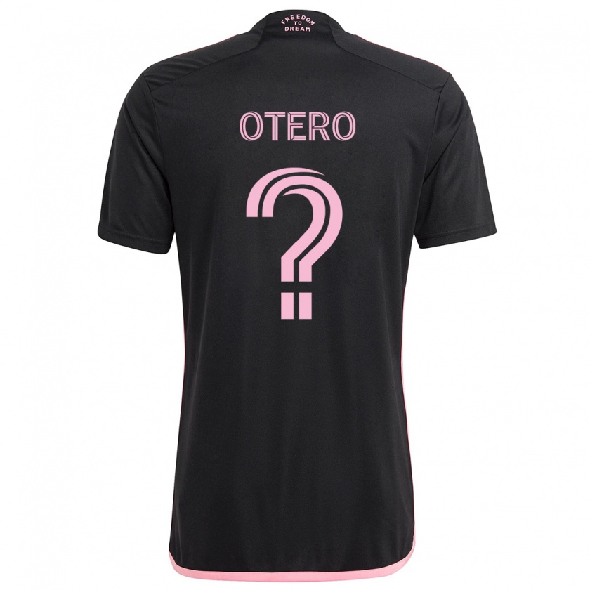 Kandiny Herren Sebastián Otero #0 Schwarz Auswärtstrikot Trikot 2024/25 T-Shirt Österreich