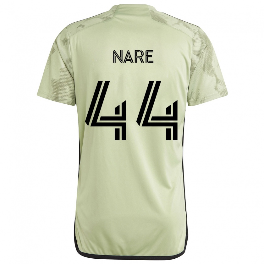 Kandiny Hombre Camiseta Thabo Nare #44 Verde Claro 2ª Equipación 2024/25 La Camisa