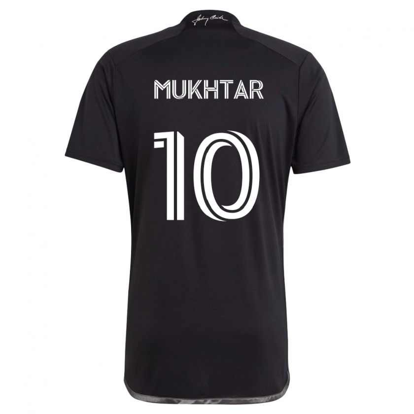 Kandiny Heren Hany Mukhtar #10 Zwart Uitshirt Uittenue 2024/25 T-Shirt België