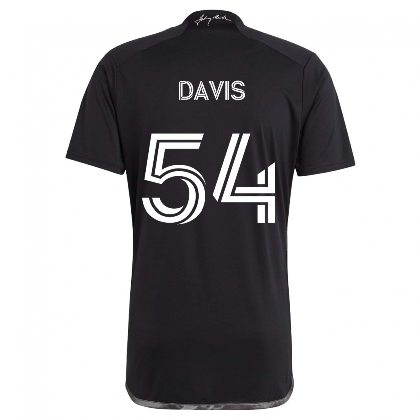 Kandiny Uomo Maglia Sean Davis #54 Nero Kit Gara Away 2024/25 Maglietta