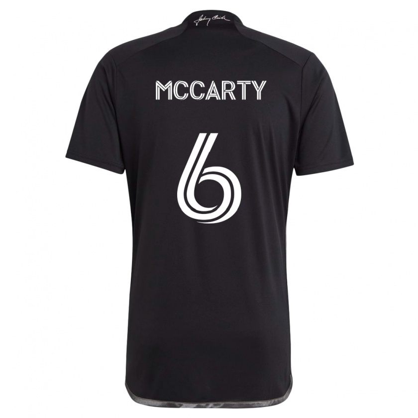 Kandiny Herren Dax Mccarty #6 Schwarz Auswärtstrikot Trikot 2024/25 T-Shirt Österreich