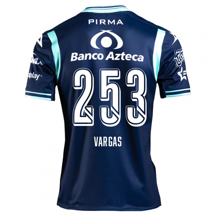 Kandiny Herren Edwin Vargas #253 Navy Blau Auswärtstrikot Trikot 2024/25 T-Shirt Österreich