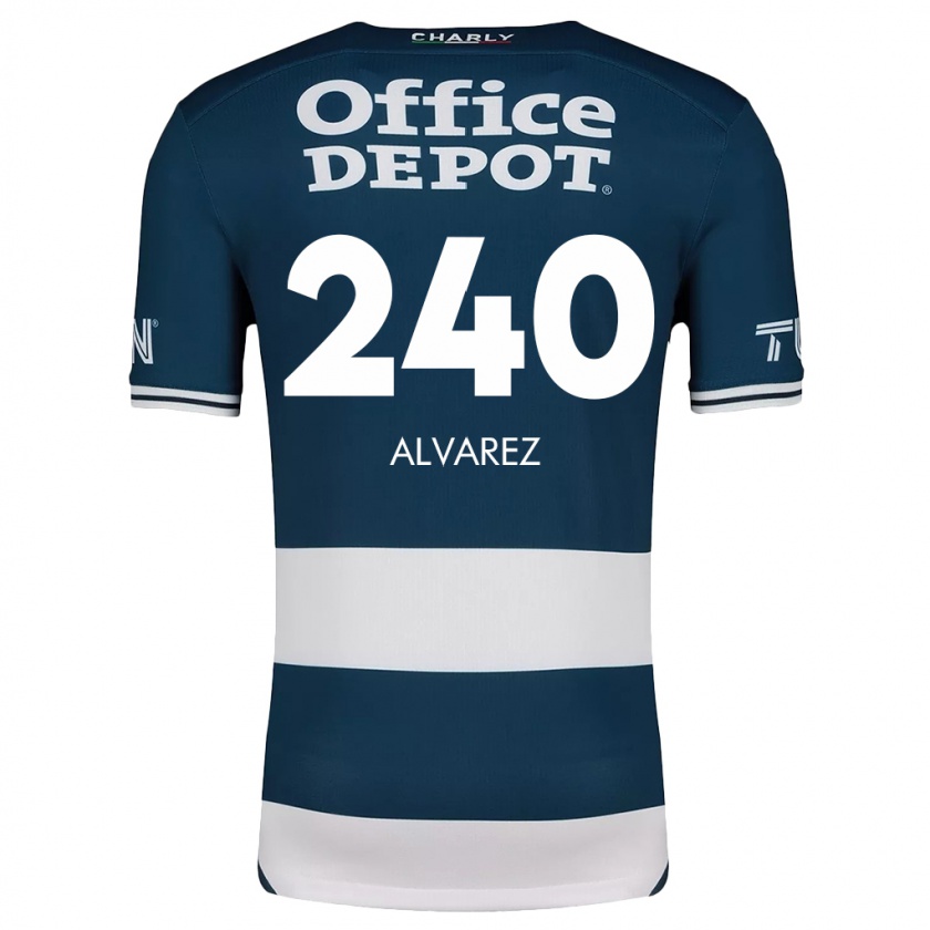 Kandiny Donna Maglia Gael Álvarez #240 Blu Bianco Kit Gara Home 2024/25 Maglietta