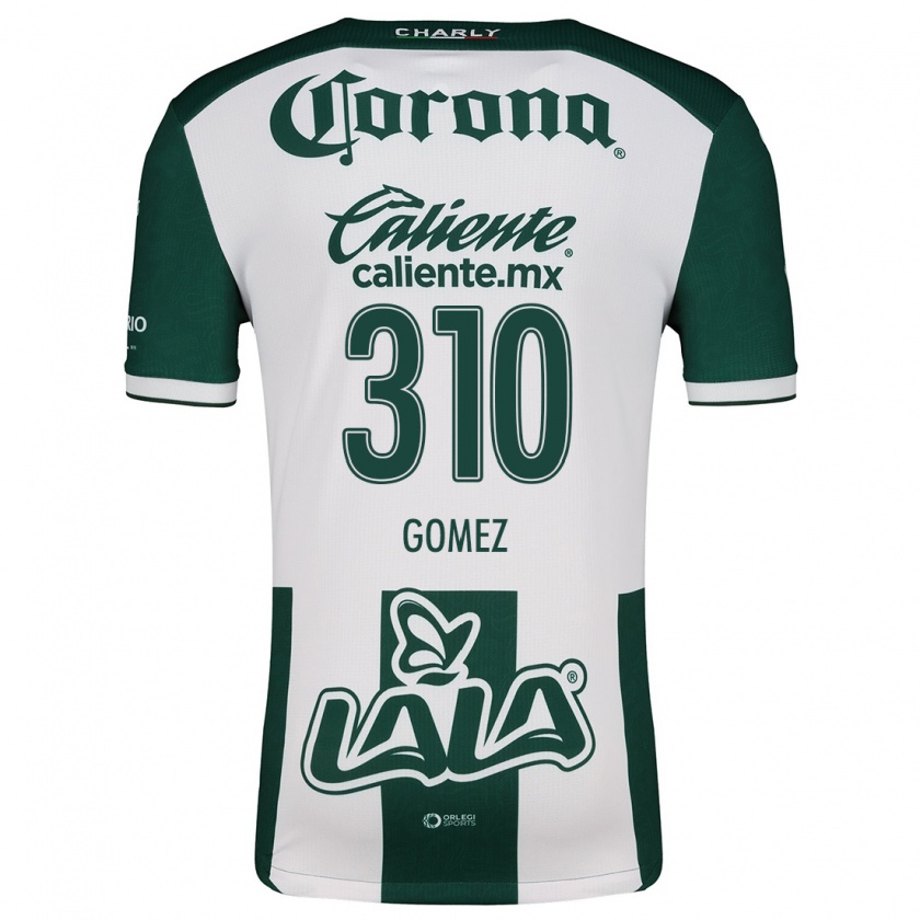 Kandiny Donna Maglia Luis Gómez #310 Verde Bianco Kit Gara Home 2024/25 Maglietta