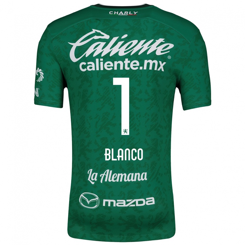 Kandiny Dames Alfonso Blanco #1 Groen Wit Thuisshirt Thuistenue 2024/25 T-Shirt