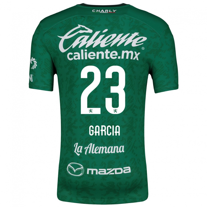 Kandiny Donna Maglia Óscar García #23 Verde Bianco Kit Gara Home 2024/25 Maglietta