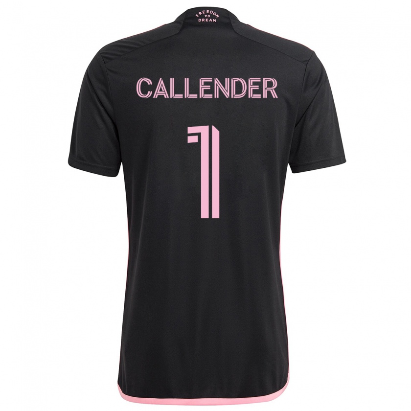 Kandiny Damen Drake Callender #1 Schwarz Auswärtstrikot Trikot 2024/25 T-Shirt Österreich