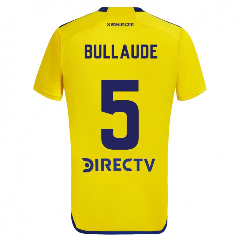 Kandiny Damen Ezequiel Bullaude #5 Gelb Blau Auswärtstrikot Trikot 2024/25 T-Shirt Österreich