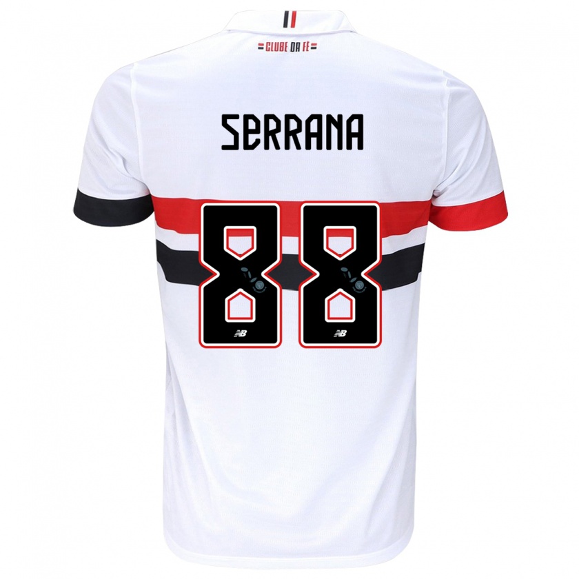 Kandiny Kinder Serrana #88 Weiß Rot Schwarz Heimtrikot Trikot 2024/25 T-Shirt Österreich