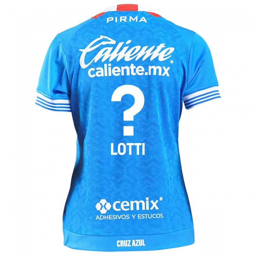 Kandiny Niño Camiseta Augusto Lotti #0 Cielo Azul 1ª Equipación 2024/25 La Camisa