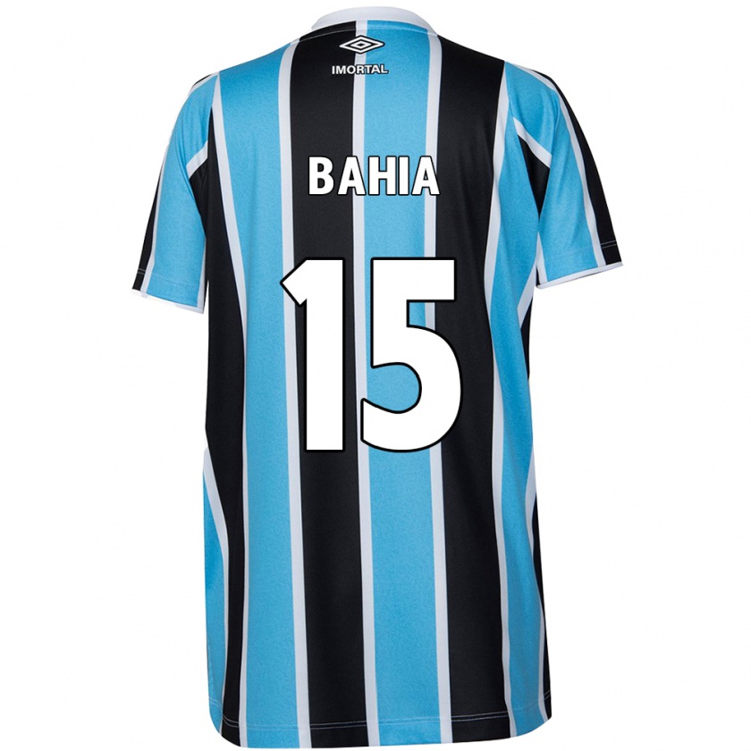 Kandiny Kinder Raíssa Bahia #15 Blau Schwarz Weiß Heimtrikot Trikot 2024/25 T-Shirt Österreich