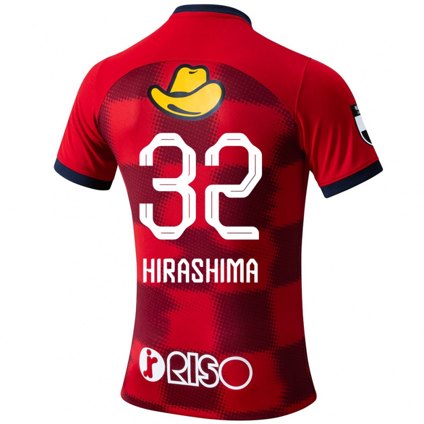 KandinyキッズDaigo Hirashima#32赤 青 白ホームシャツ2024/25ジャージーユニフォーム