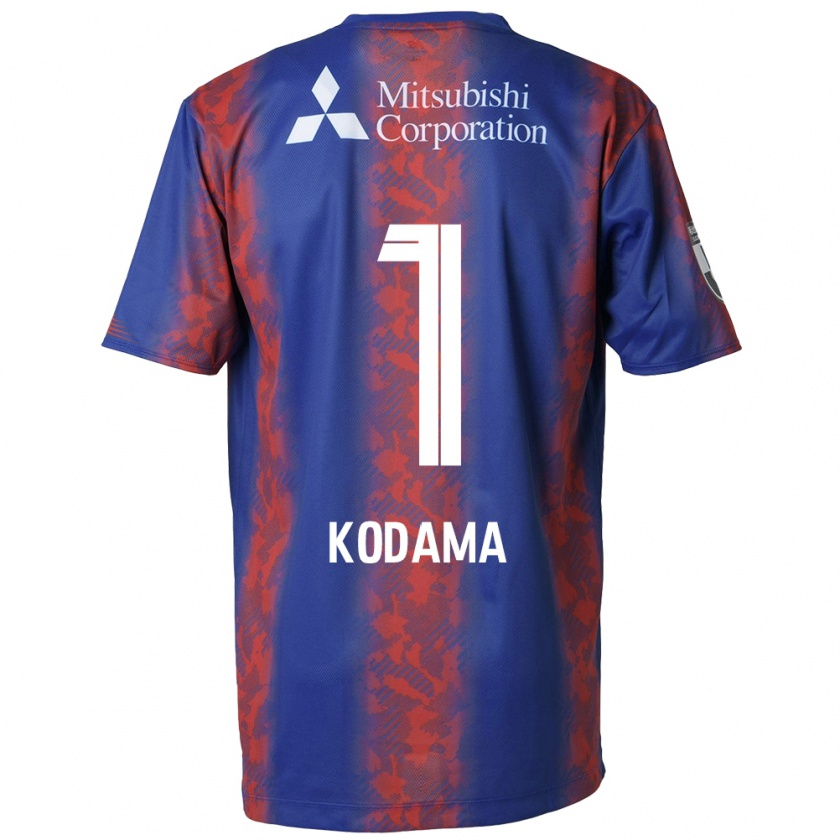 Kandiny Kinderen Tsuyoshi Kodama #1 Blauw Rood Thuisshirt Thuistenue 2024/25 T-Shirt België