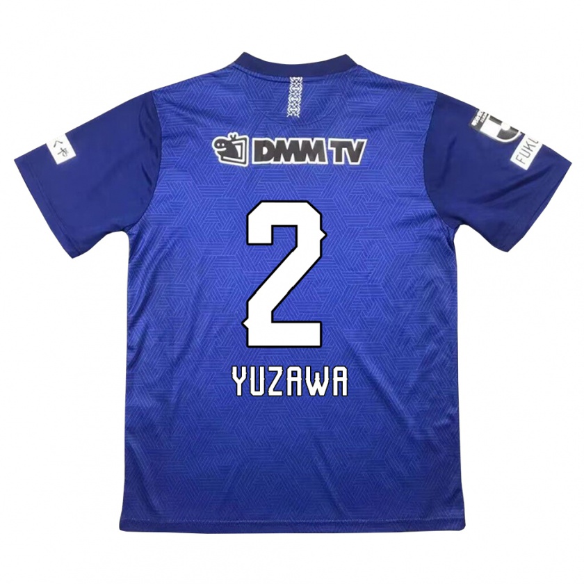 Kandiny Kinderen Masato Yuzawa #2 Donkerblauw Thuisshirt Thuistenue 2024/25 T-Shirt