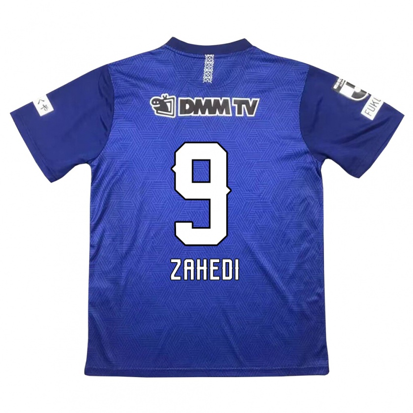 Kandiny Niño Camiseta Shahab Zahedi #9 Azul Oscuro 1ª Equipación 2024/25 La Camisa