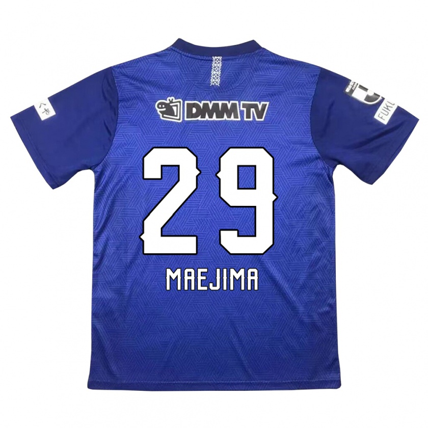 Kandiny Bambino Maglia Yota Maejima #29 Blu Scuro Kit Gara Home 2024/25 Maglietta