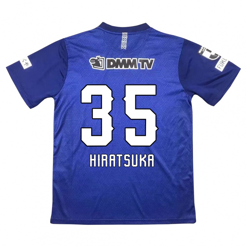 Kandiny Kinderen Yuto Hiratsuka #35 Donkerblauw Thuisshirt Thuistenue 2024/25 T-Shirt België