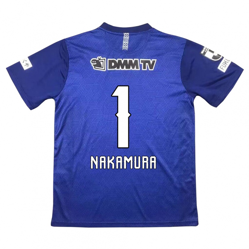 Kandiny Kinderen Seigo Nakamura #1 Donkerblauw Thuisshirt Thuistenue 2024/25 T-Shirt België